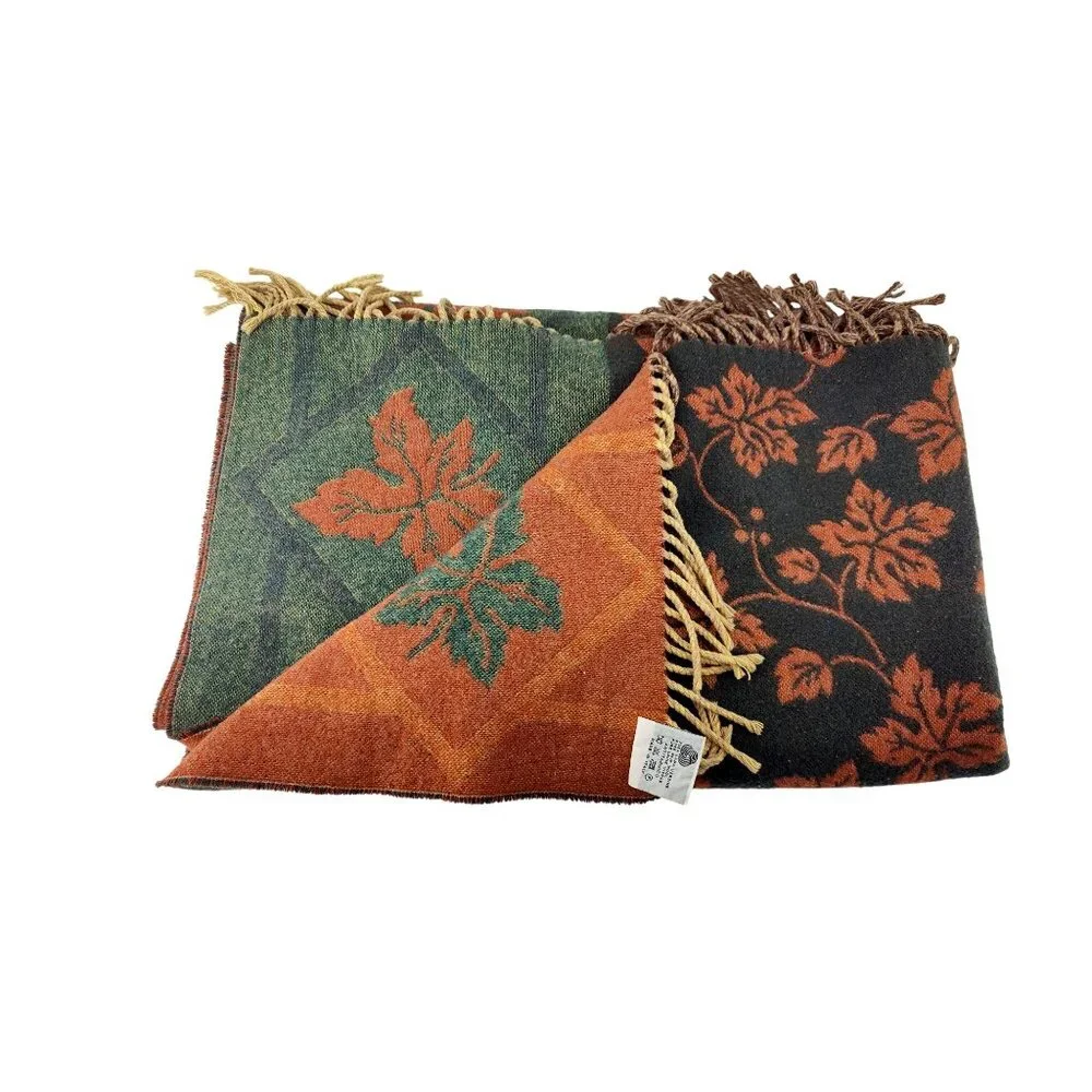 Marrzotto Pure New Wool Made in Italy Reversible 60x50
